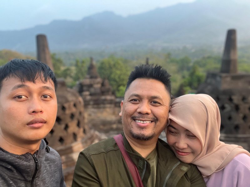 Candi Borobudur, Magelang — Dokumentasi pribadi, 23 Agustus 2025