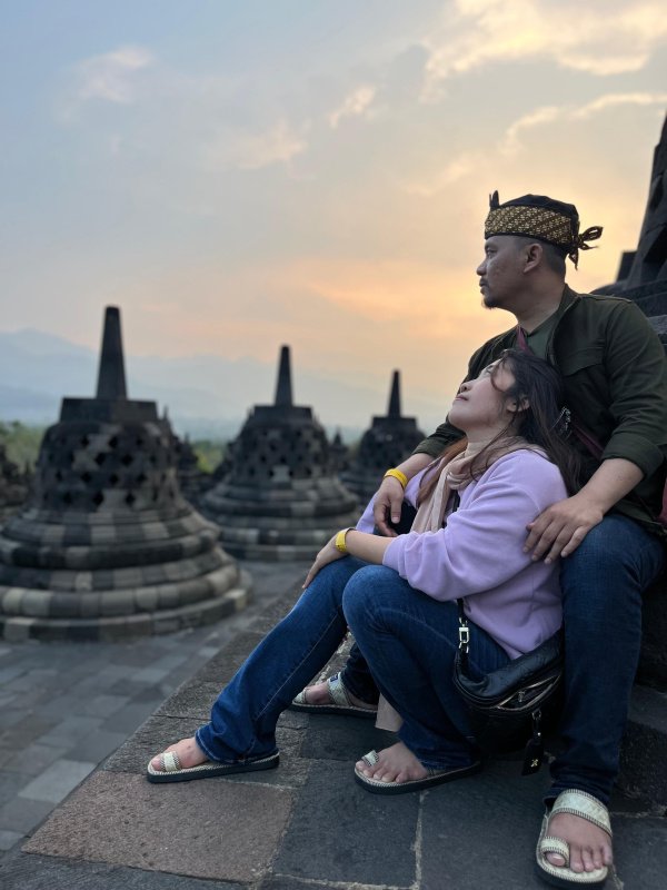 Candi Borobudur, Magelang — Dokumentasi pribadi, 23 Agustus 2025